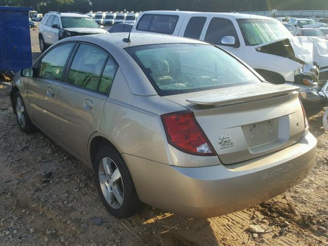 1G8AL55F36Z158465 - 2006 SATURN ION LEVEL TAN photo 3
