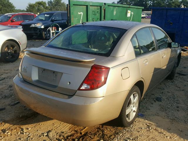 1G8AL55F36Z158465 - 2006 SATURN ION LEVEL TAN photo 4
