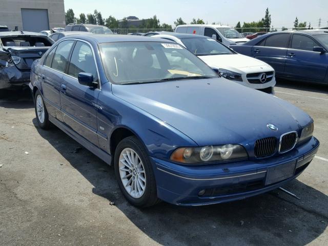 WBADN63422GN87085 - 2002 BMW 540 I AUTO BLUE photo 1