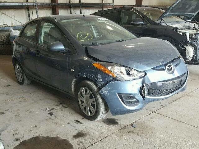 JM1DE1KY4E0178481 - 2014 MAZDA MAZDA2 SPO 蓝色 照片 1