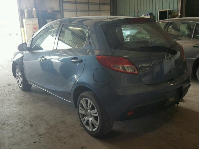 JM1DE1KY4E0178481 - 2014 MAZDA MAZDA2 SPO 蓝色 照片 3