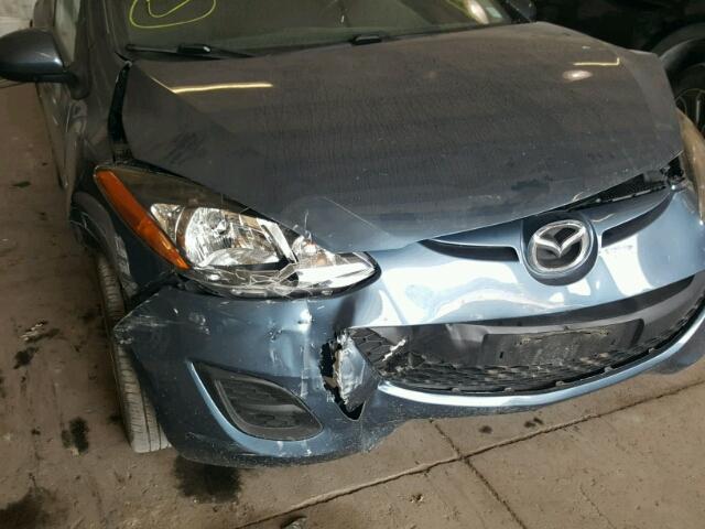 JM1DE1KY4E0178481 - 2014 MAZDA MAZDA2 SPO 蓝色 照片 9