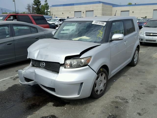 JTLKE50E981019207 - 2008 TOYOTA SCION XB Күміс фото 2