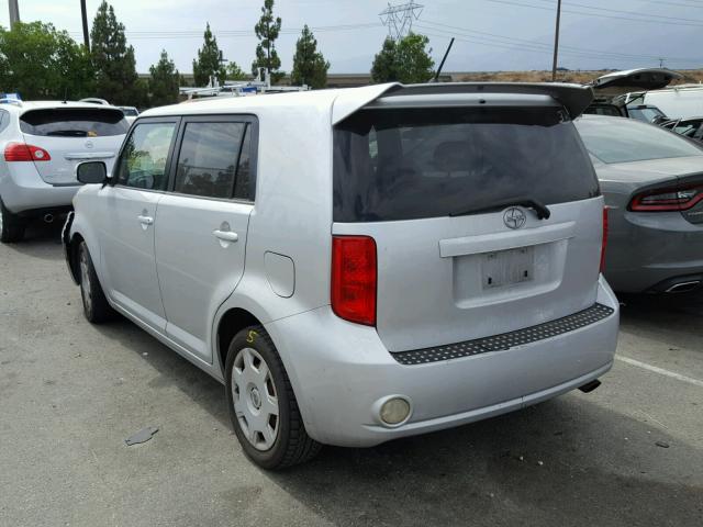 JTLKE50E981019207 - 2008 TOYOTA SCION XB Күміс фото 3