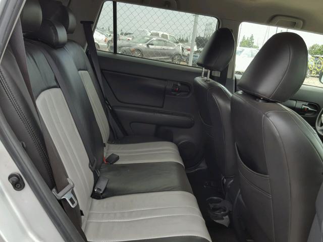 JTLKE50E981019207 - 2008 TOYOTA SCION XB Күміс фото 6