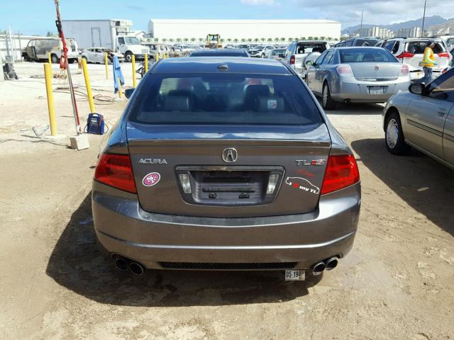 19UUA76587A013790 - 2007 ACURA TL TYPE S BROWN photo 9