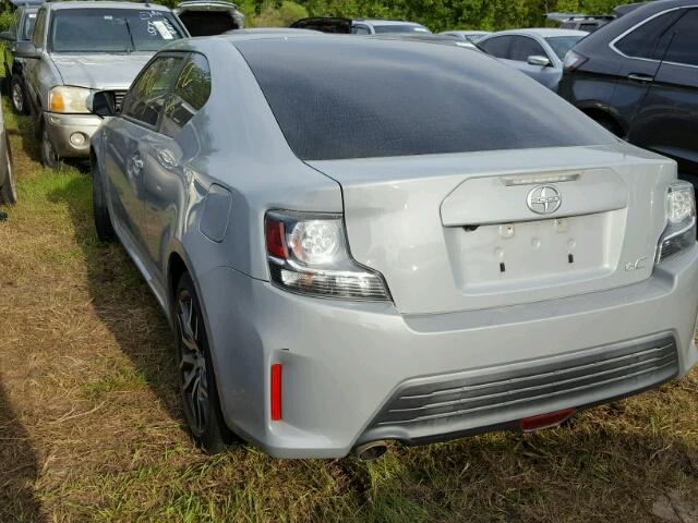 JTKJF5C73E3074911 - 2014 TOYOTA SCION TC GRAY photo 3