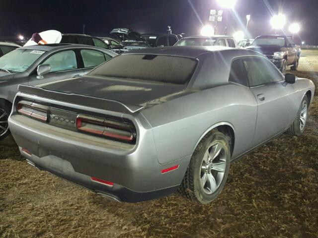 2C3CDZAG7FH706635 - 2015 DODGE CHALLENGER GRAY photo 4