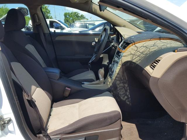 1G1ZC5E0XAF189896 - 2010 CHEVROLET MALIBU 1LT 白色 照片 5