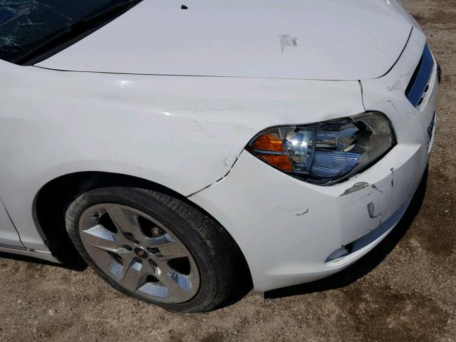 1G1ZC5E0XAF189896 - 2010 CHEVROLET MALIBU 1LT 白色 照片 9