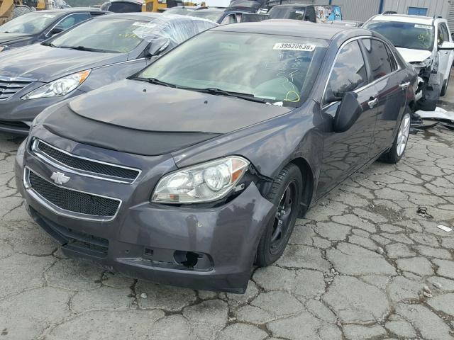 1G1ZA5EU9BF152641 - 2011 CHEVROLET MALIBU LS ნაცრისფერი ფოტო 2