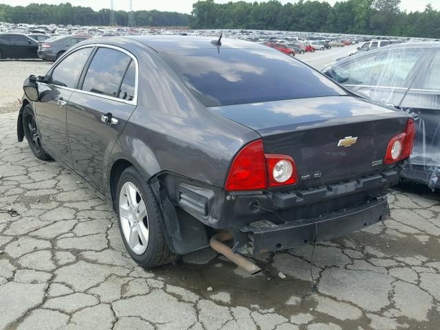 1G1ZA5EU9BF152641 - 2011 CHEVROLET MALIBU LS ნაცრისფერი ფოტო 3