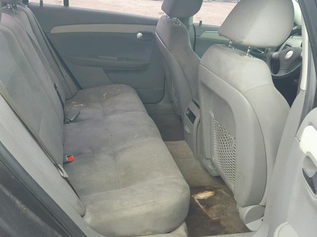 1G1ZA5EU9BF152641 - 2011 CHEVROLET MALIBU LS ნაცრისფერი ფოტო 6