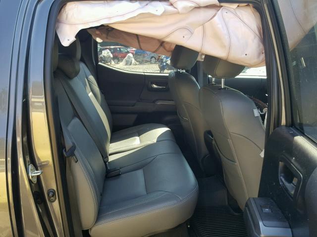 5TFCZ5AN1GX041846 - 2016 TOYOTA TACOMA DOU GRAY photo 6