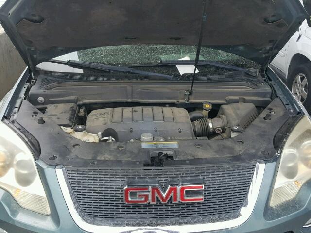 1GKLRMED1AJ117026 - 2010 GMC ACADIA SLT 绿色 照片 7
