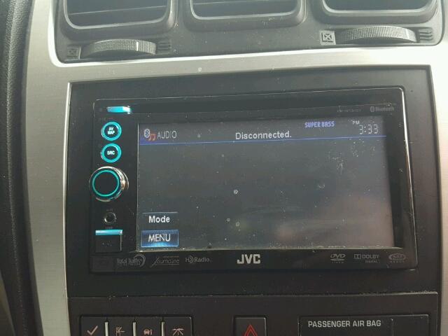 1GKLRMED1AJ117026 - 2010 GMC ACADIA SLT 绿色 照片 9