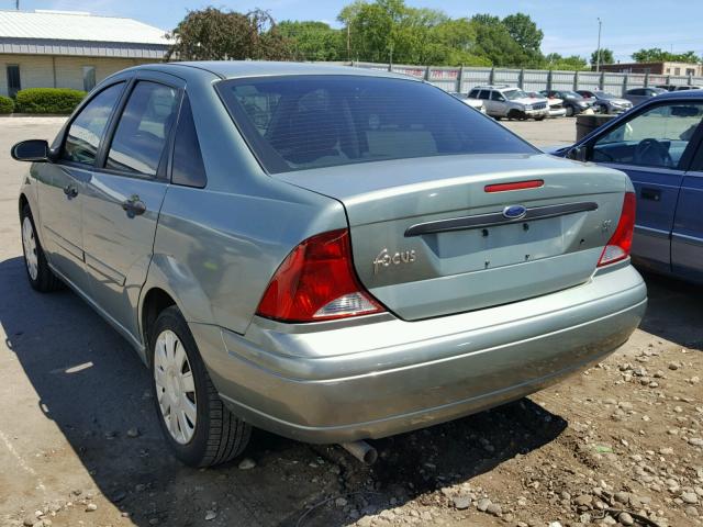 1FAFP34394W142044 - 2004 FORD FOCUS SE C GREEN photo 3