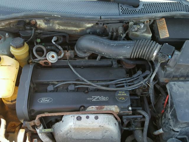 1FAFP34394W142044 - 2004 FORD FOCUS SE C GREEN photo 7