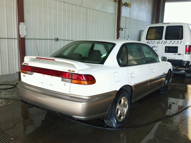 4S3BD6854X7252173 - 1999 SUBARU LEGACY 30T WHITE photo 4