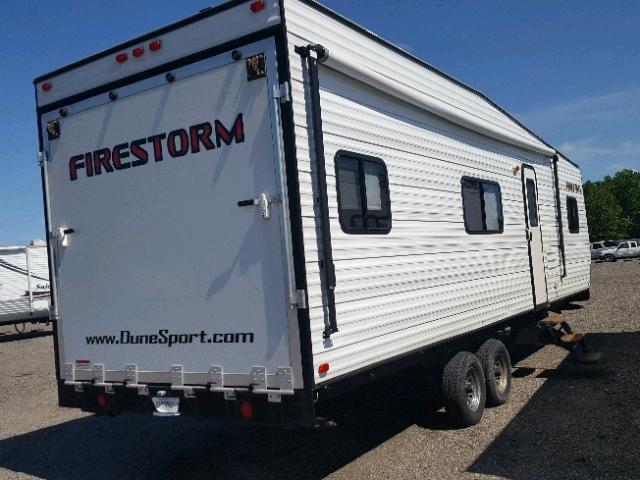 1D9AN2820FA721135 - 2015 DYNA FIRESTORM WHITE photo 6