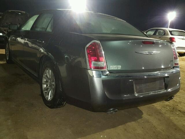 2C3CCAAG9CH188477 - 2012 CHRYSLER 300 GRAY photo 3