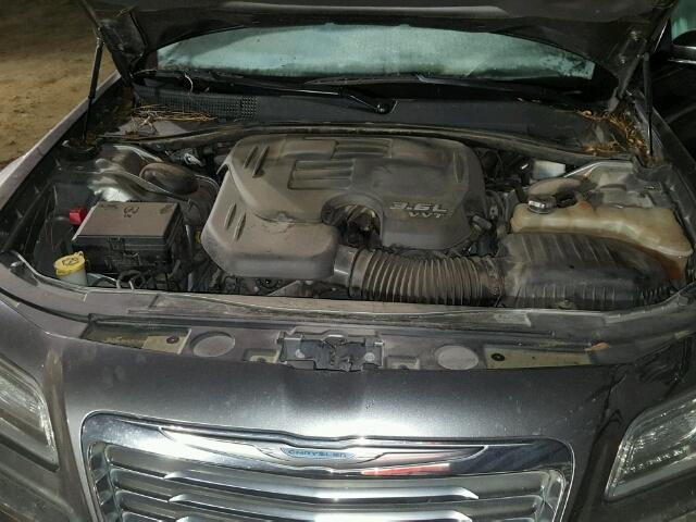 2C3CCAAG9CH188477 - 2012 CHRYSLER 300 GRAY photo 7