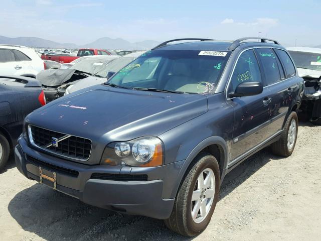 YV1CZ592751174759 - 2005 VOLVO XC90 GRAY photo 2