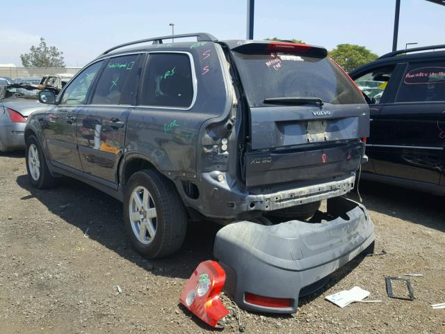 YV1CZ592751174759 - 2005 VOLVO XC90 GRAY photo 3