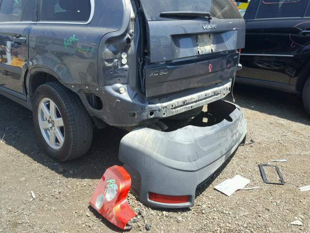YV1CZ592751174759 - 2005 VOLVO XC90 GRAY photo 9