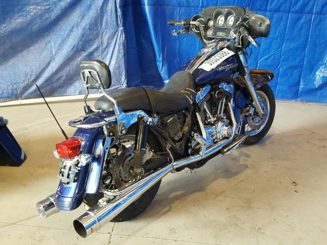 1HD1KB4117Y667764 - 2007 HARLEY-DAVIDSON FLHX BLUE photo 4