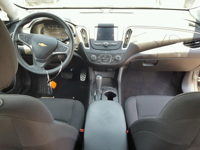 1G1ZB5ST6HF204972 - 2017 CHEVROLET MALIBU LS BLACK photo 9