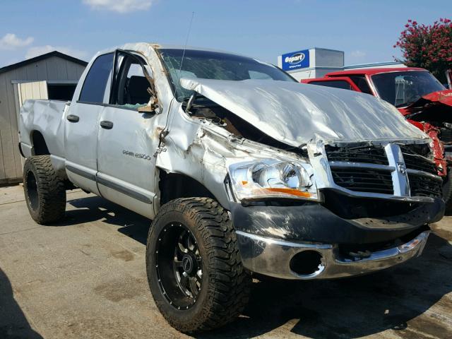 3D7KS28C06G169748 - 2006 DODGE RAM 2500 S SILVER photo 1