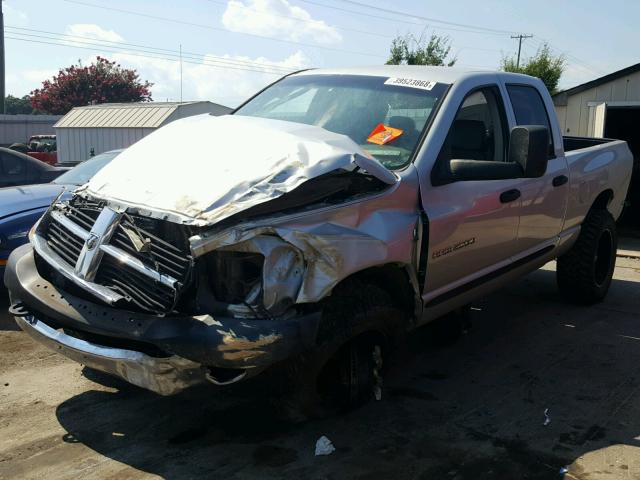 3D7KS28C06G169748 - 2006 DODGE RAM 2500 S SILVER photo 2