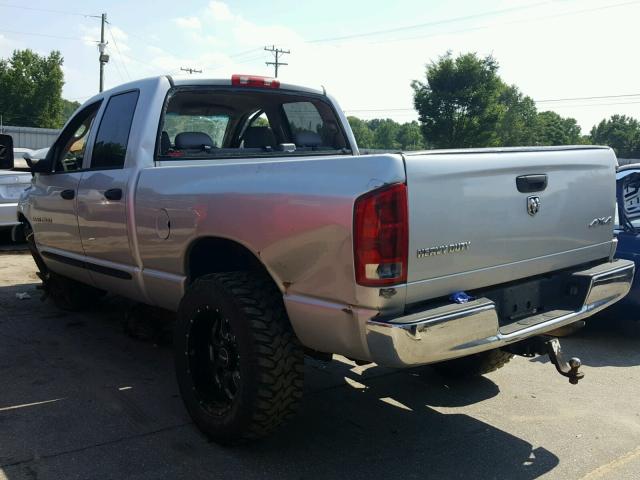 3D7KS28C06G169748 - 2006 DODGE RAM 2500 S SILVER photo 3