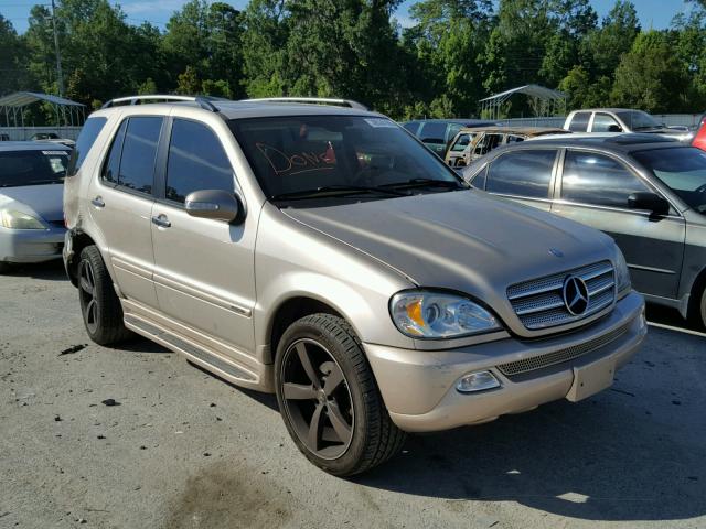 4JGAB57E65A557988 - 2005 MERCEDES-BENZ ML 350 GOLD photo 1