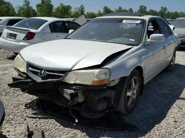 19UUA56622A058746 - 2002 ACURA 3.2TL WHITE photo 2