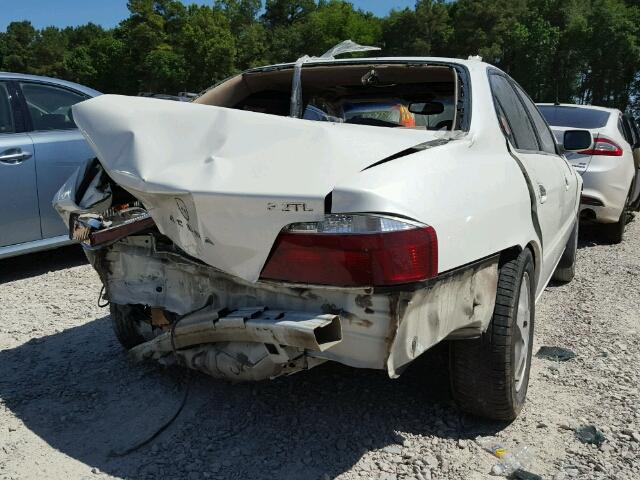 19UUA56622A058746 - 2002 ACURA 3.2TL WHITE photo 4