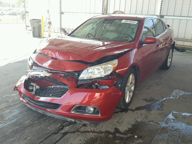 1G11H5SL2EF111079 - 2014 CHEVROLET MALIBU LTZ 红色 照片 2