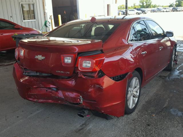 1G11H5SL2EF111079 - 2014 CHEVROLET MALIBU LTZ 红色 照片 4