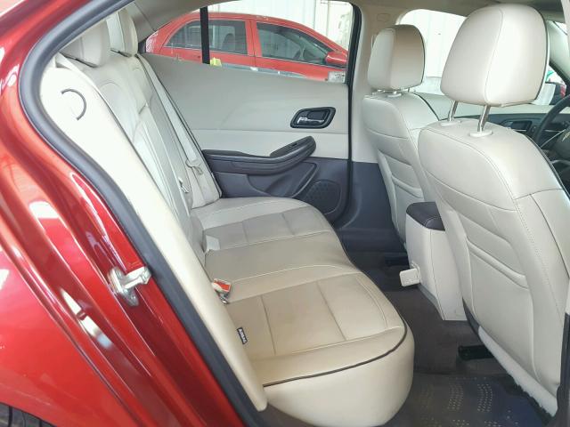 1G11H5SL2EF111079 - 2014 CHEVROLET MALIBU LTZ 红色 照片 6