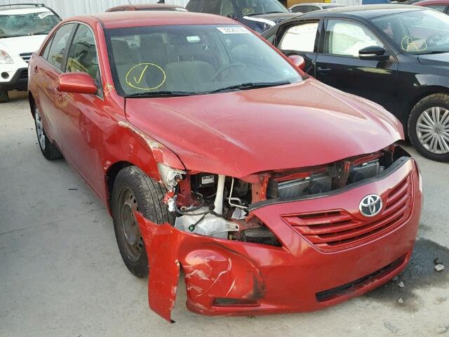 4T1BE46K39U288043 - 2009 TOYOTA CAMRY BASE RED photo 1