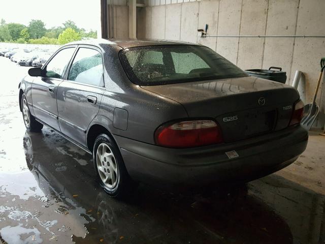 1YVGF22C025278977 - 2002 MAZDA 626 LX CHARCOAL photo 3