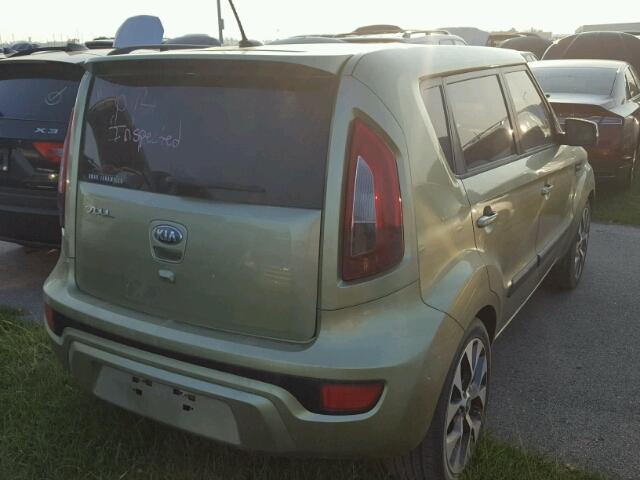 KNDJT2A60D7590059 - 2013 KIA SOUL + GREEN photo 4