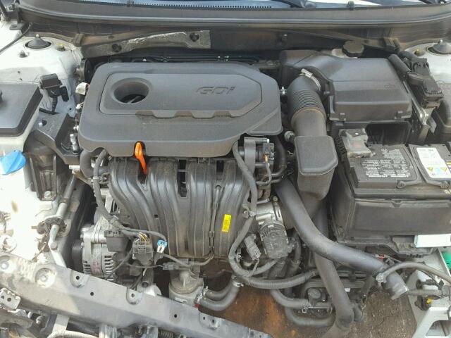 5NPE34AF7FH131378 - 2015 HYUNDAI SONATA SPO SILVER photo 7