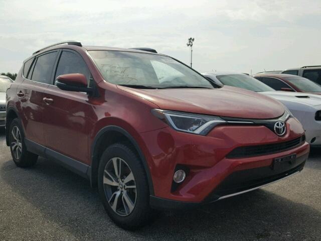 2T3WFREVXGW271185 - 2016 TOYOTA RAV4 RED photo 1