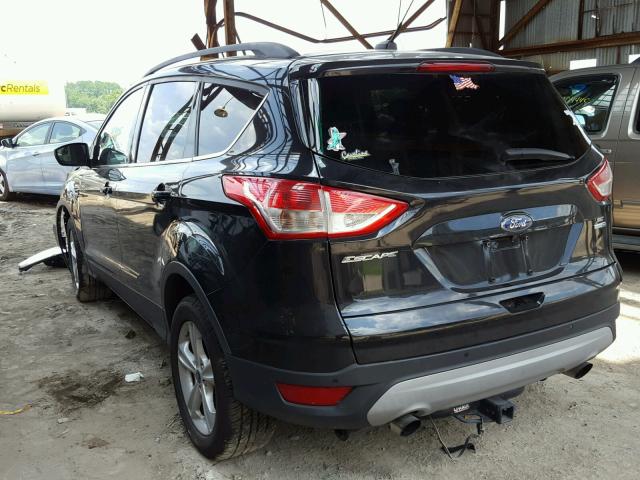 1FMCU9GX0EUB25598 - 2014 FORD ESCAPE SE BLACK photo 3