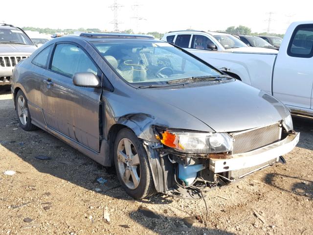 2HGFG12918H509577 - 2008 HONDA CIVIC EXL 灰色 照片 1