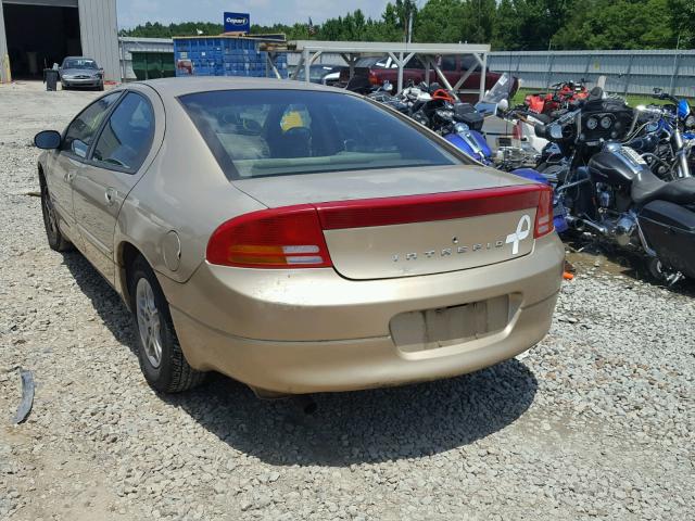 2B3HD46R8XH552082 - 1999 DODGE INTREPID TAN photo 3