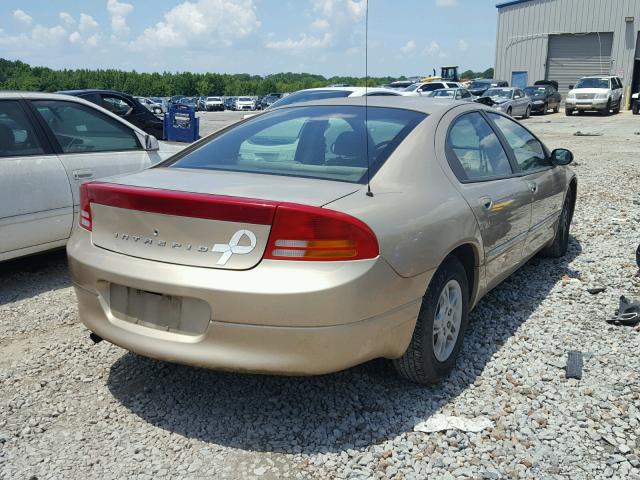 2B3HD46R8XH552082 - 1999 DODGE INTREPID TAN photo 4