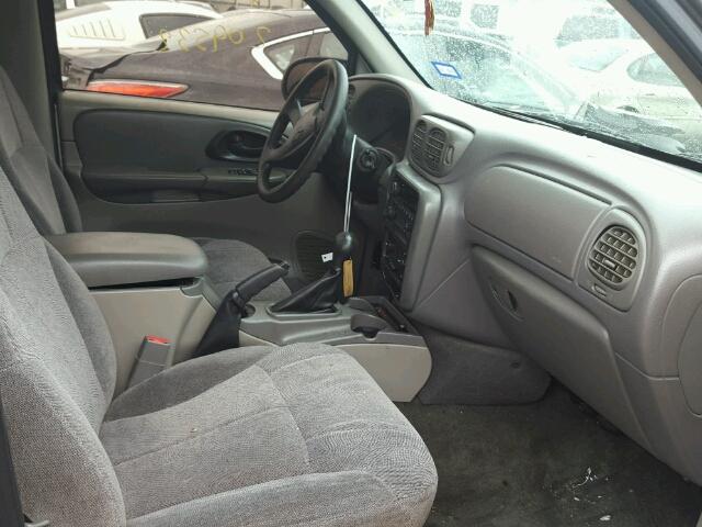 1GNES16S146218778 - 2004 CHEVROLET TRAILBLAZE TAN photo 5